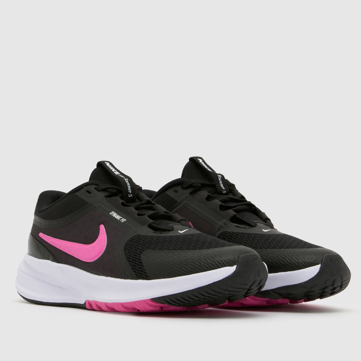 Nike Star Runner 5 Girls Youth in Black Multi Nike Star Runner 5 1
