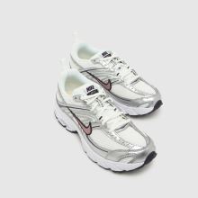 Nike Air Max Moto 2K Girls Youth in White & Silver Nike Air Max Moto 2K,3 of 4