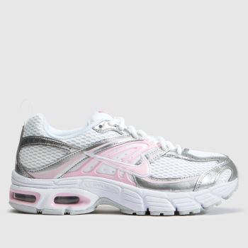 Nike White & Pink Air Max Moto 2K Girls Youth