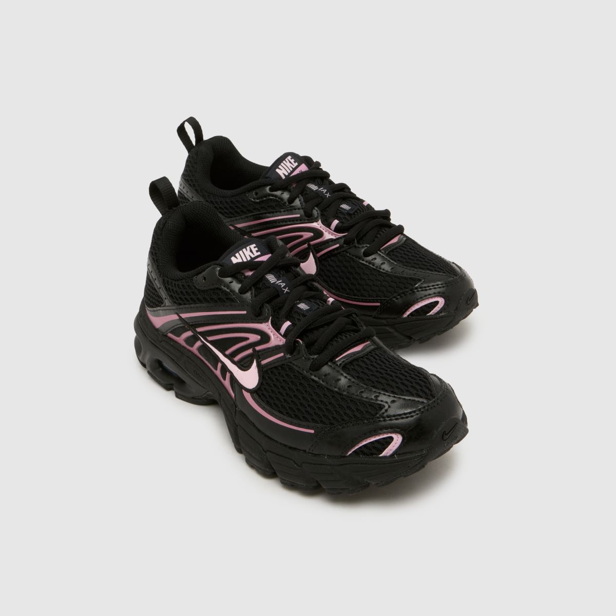 Nike Air Max Moto 2K Girls Youth in Black & pink Nike Air Max Moto 2K 7