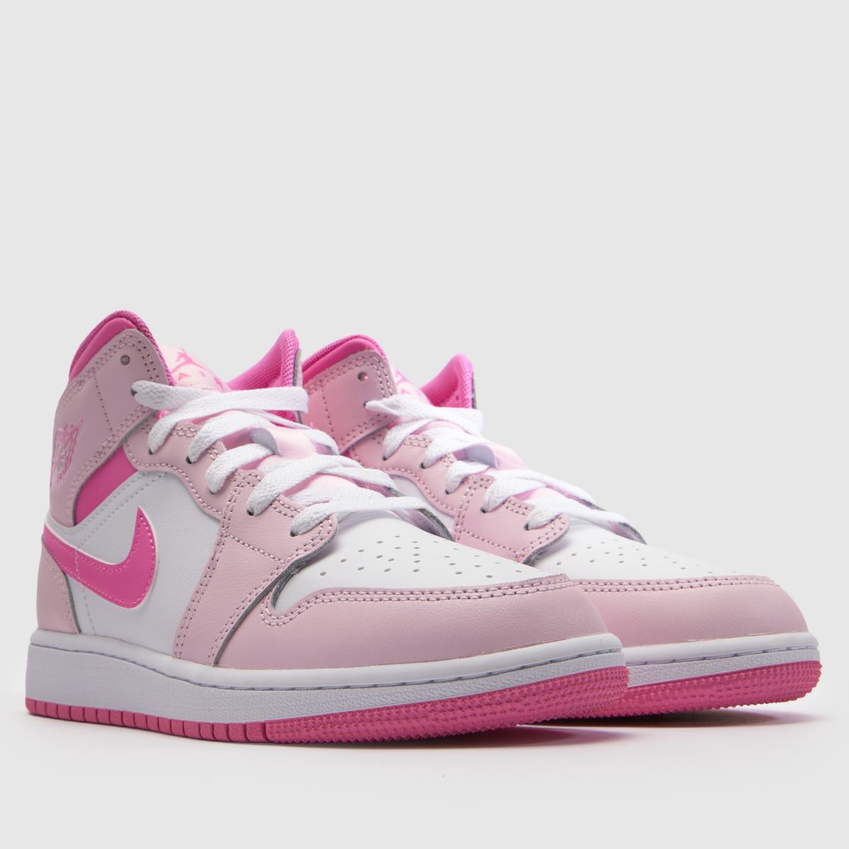 Nike Jordan Air Jordan 1 Mid Girls Youth in Pink Nike Jordan Air Jordan 1 Mid 1