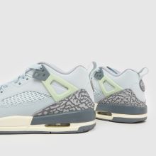 Nike Jordan Spizike Low Girls Youth in Pale Blue Nike Jordan Spizike Low,4 of 4