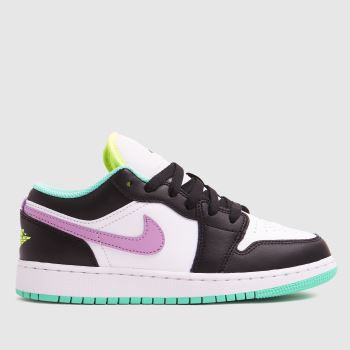 Nike Jordan white & purple 1 low trainers youth Nike Jordan white & purple 1 low trainers youth