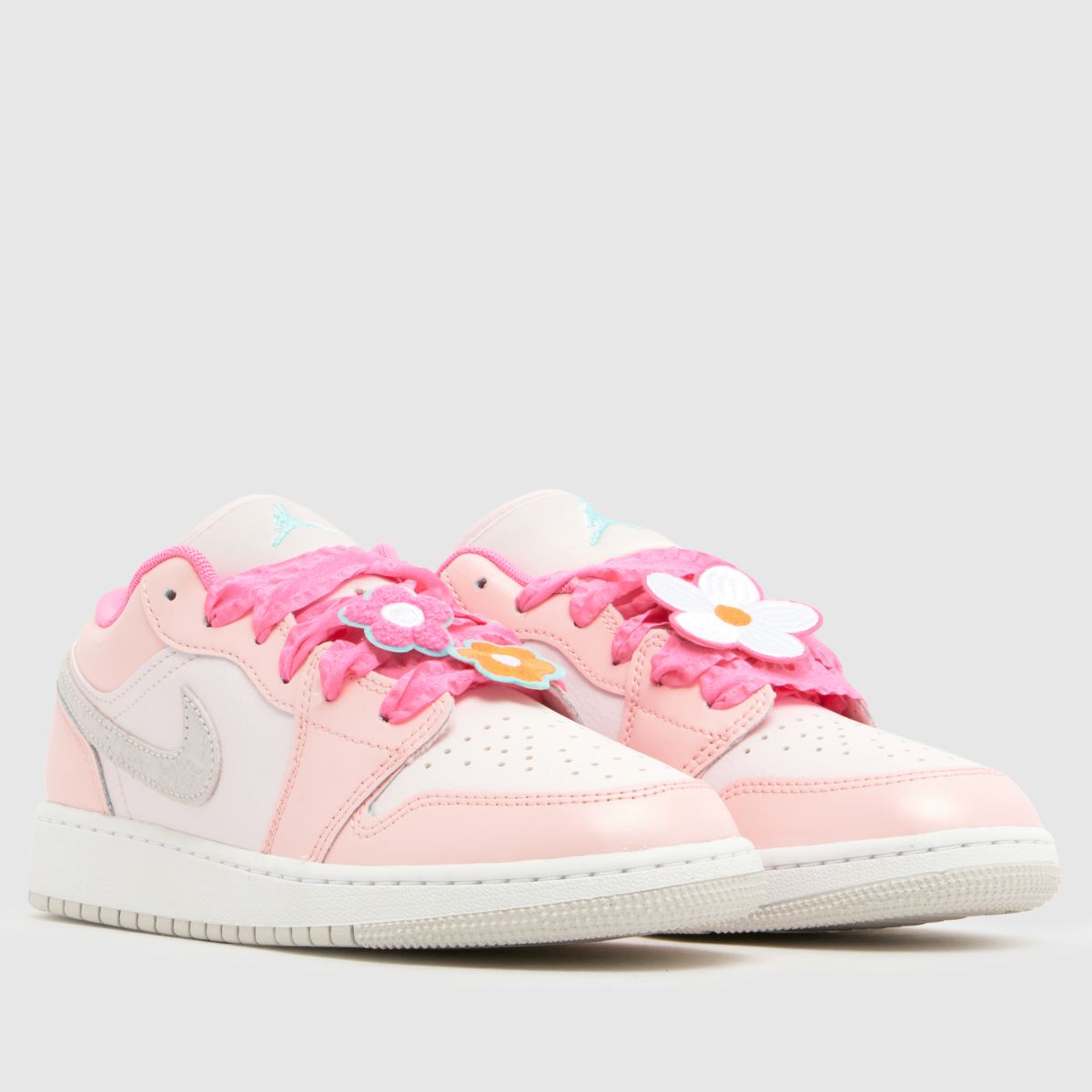 Nike Jordan Air Jordan 1 Low SE Girls Youth in Pink Multi Nike Jordan Air Jordan 1 Low SE 1