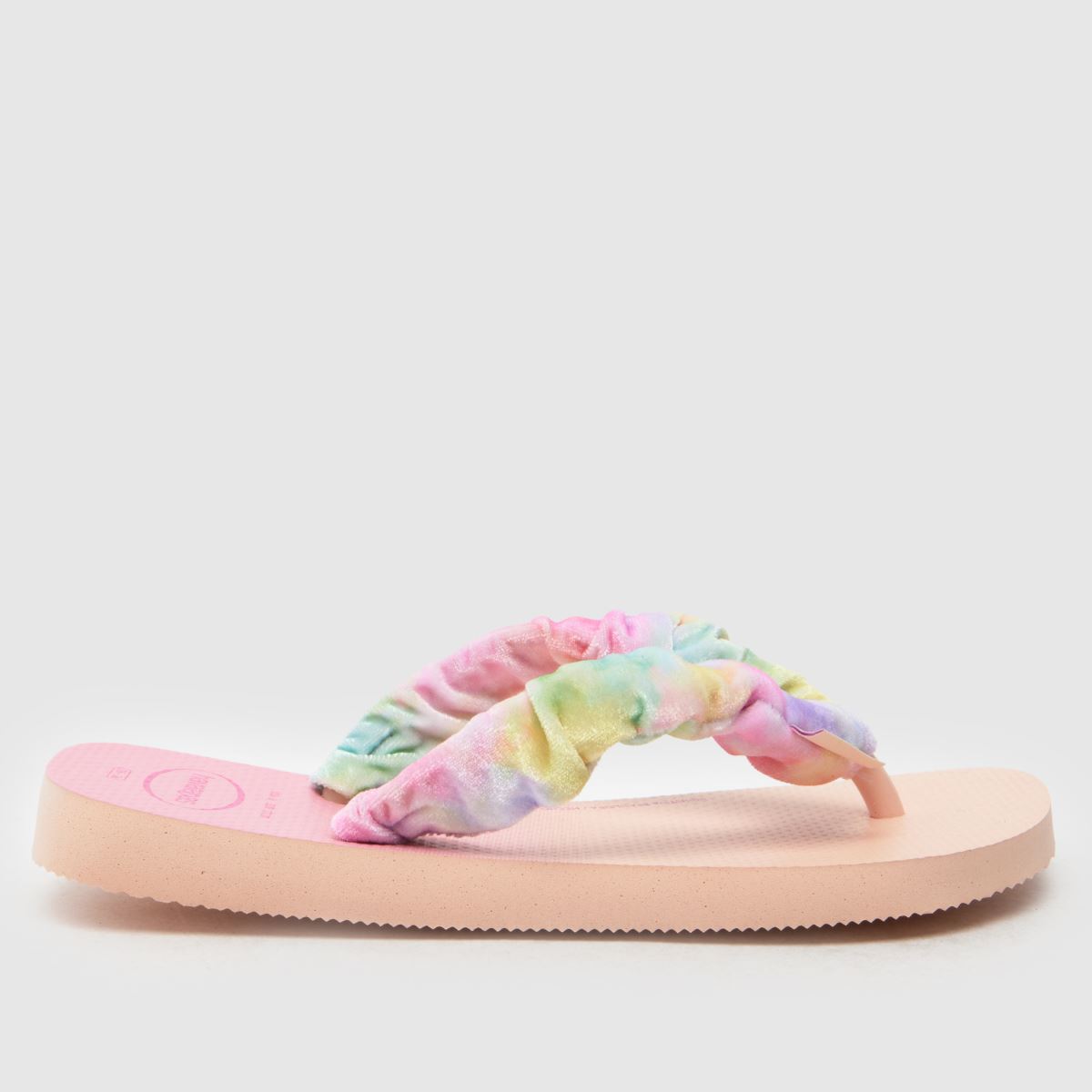 Havaianas Fluffy Girls Youth in Pink Multi Havaianas Fluffy 1