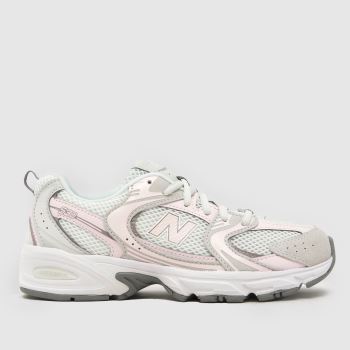 New Balance Grey Matter & Pink Salt 530 Girls Youth
