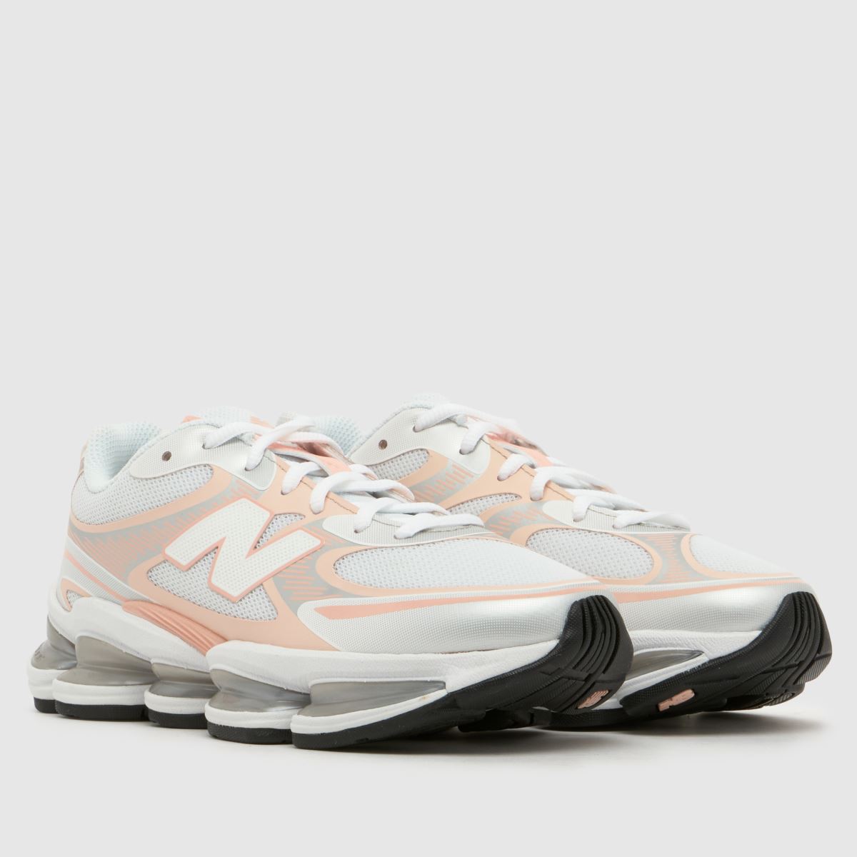 New Balance ABZORB 2000 Girls Youth in White & Pink New Balance ABZORB 2000 1