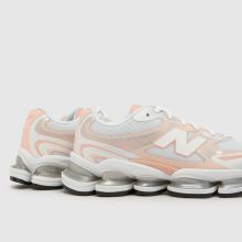 New Balance ABZORB 2000 Girls Youth in White & Pink New Balance ABZORB 2000,4 of 4