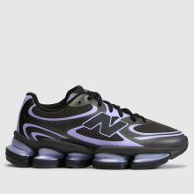 New Balance Abzorb 2000 Girls Youth in Black & Purple New Balance Abzorb 2000,1 of 4