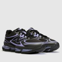 New Balance Abzorb 2000 Girls Youth in Black & Purple New Balance Abzorb 2000,2 of 4