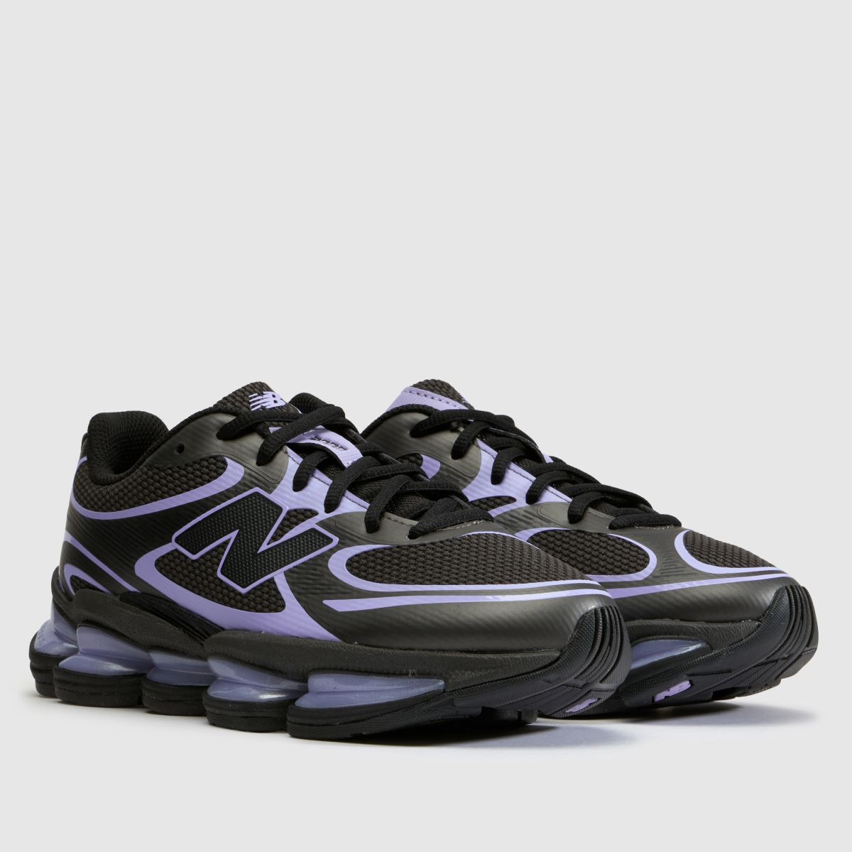 New Balance Abzorb 2000 Girls Youth in Black & Purple New Balance Abzorb 2000 1