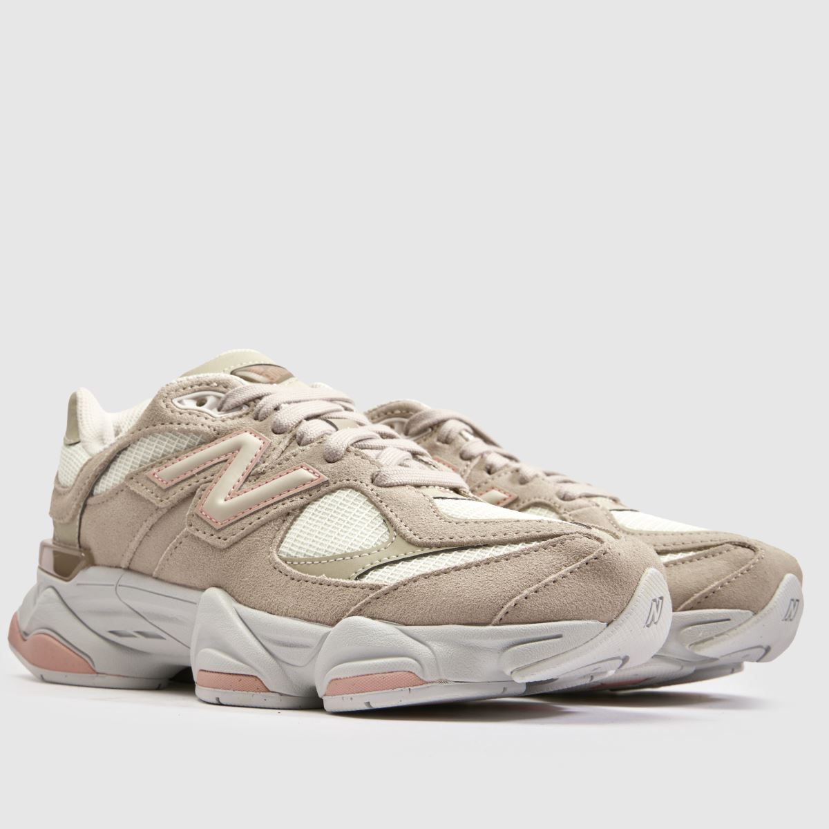 New Balance 9060 Girls Youth in Beige Multi New Balance 9060 1