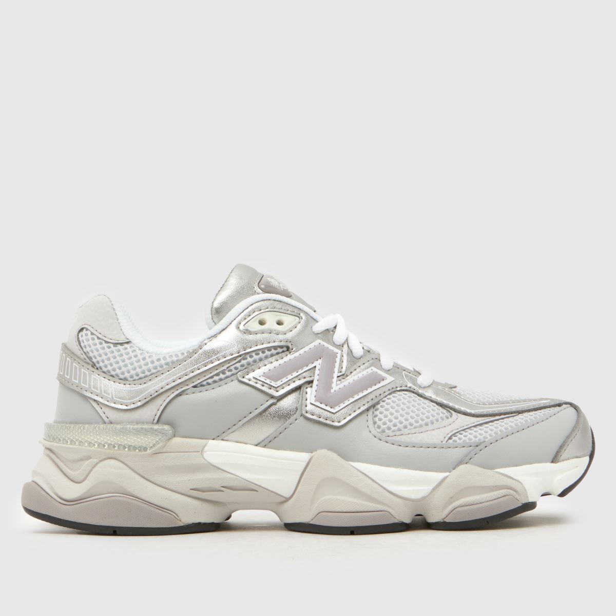 New Balance Silver 9060 Girls Youth Trainers