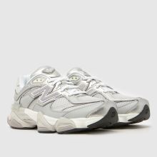 New Balance 9060 Girls Youth in Silver New Balance 9060,2 of 4