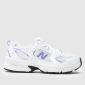 White & Purple