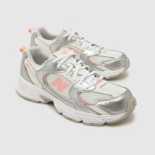 New Balance 530 Girls Youth in White & Pink New Balance 530,3 of 4