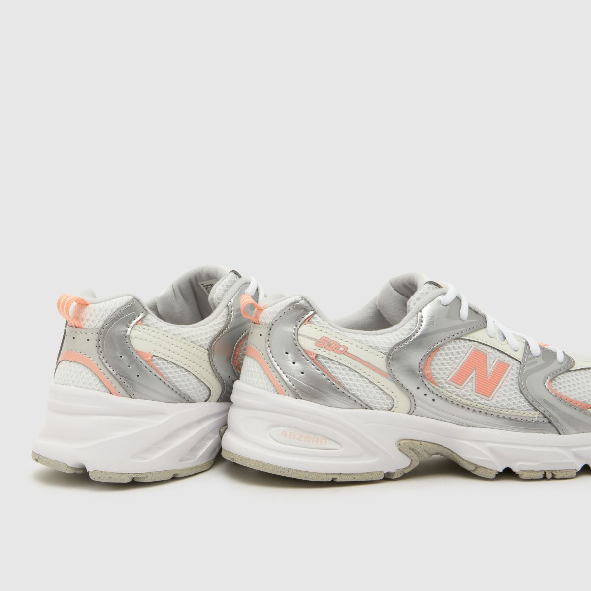New Balance 530 Girls Youth in White & Pink New Balance 530 7