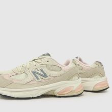 New Balance 2010 Girls Youth in Stone Multi New Balance 2010,4 of 4