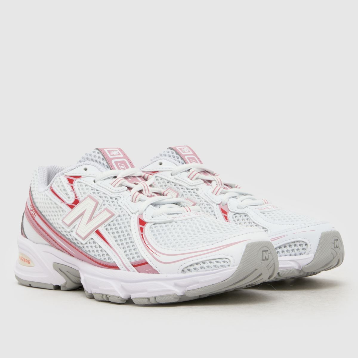 New Balance 740 Girls Youth in White & Red New Balance 740 1