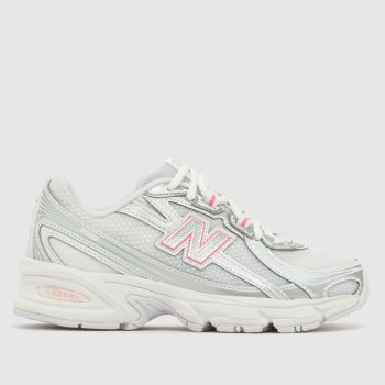 New Balance Silver Multi 740 Girls Youth
