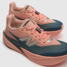 New Balance FuelCell Rebel V5 Girls Youth in Pink Multi New Balance FuelCell Rebel V5,3 of 4