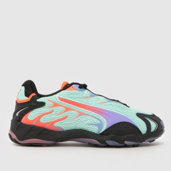 PUMA Green Multi Inhale Girls Youth