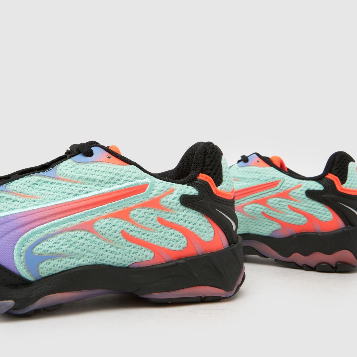 PUMA Inhale Girls Youth in Green Multi PUMA Inhale 7