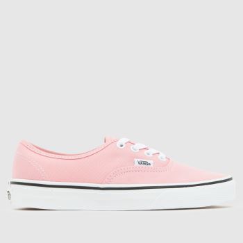Vans Pale Pink Authentic Girls Youth