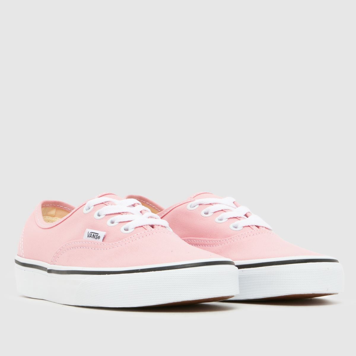Vans Authentic Girls Youth in Pale Pink Vans Authentic 1