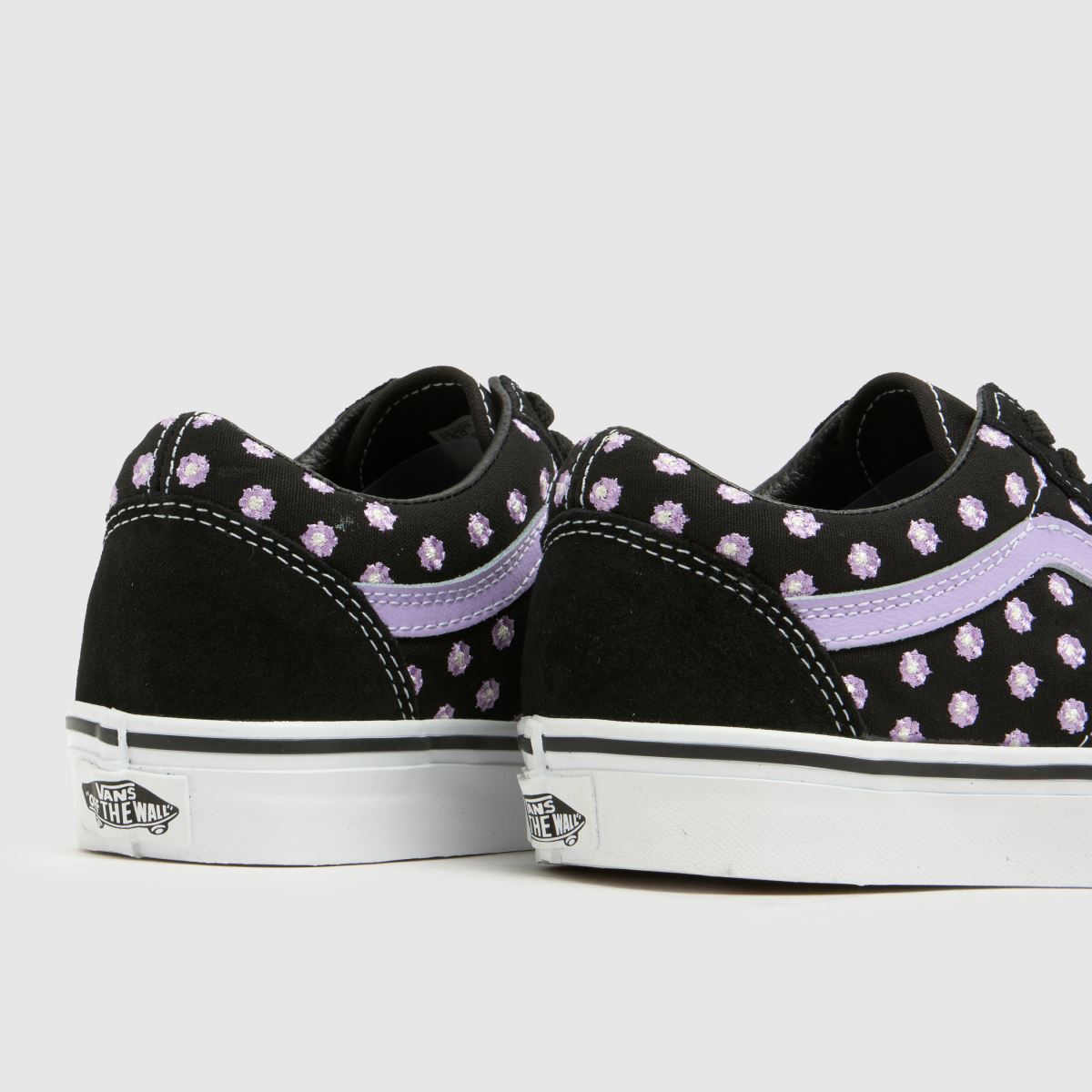 Vans Old Skool Girls Youth in Black & Purple Vans Old Skool 7