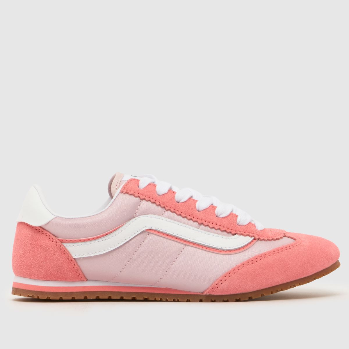 Vans Super Lowpro Girls Youth in Pale Pink Vans Super Lowpro
