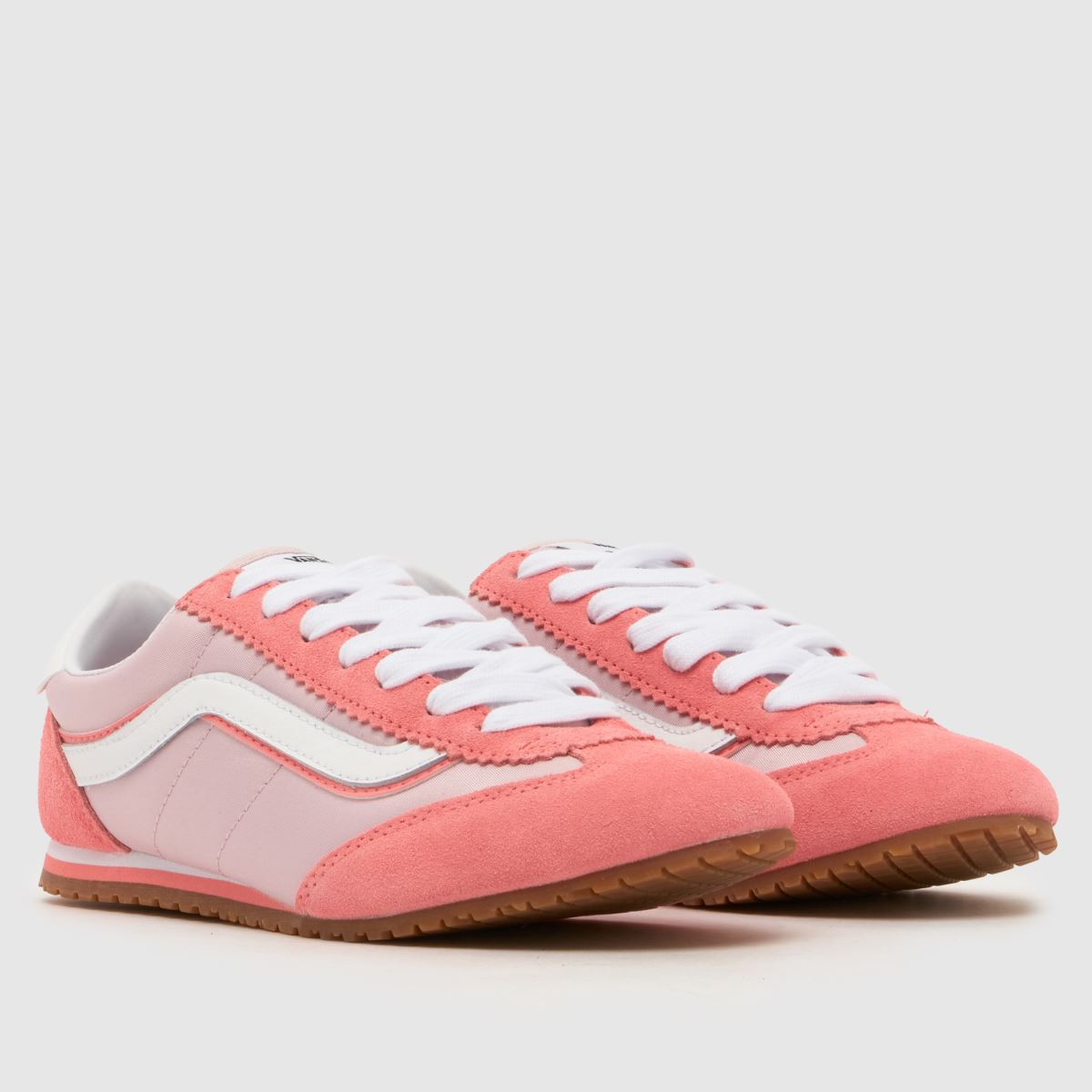 Vans Super Lowpro Girls Youth in Pale Pink Vans Super Lowpro 1