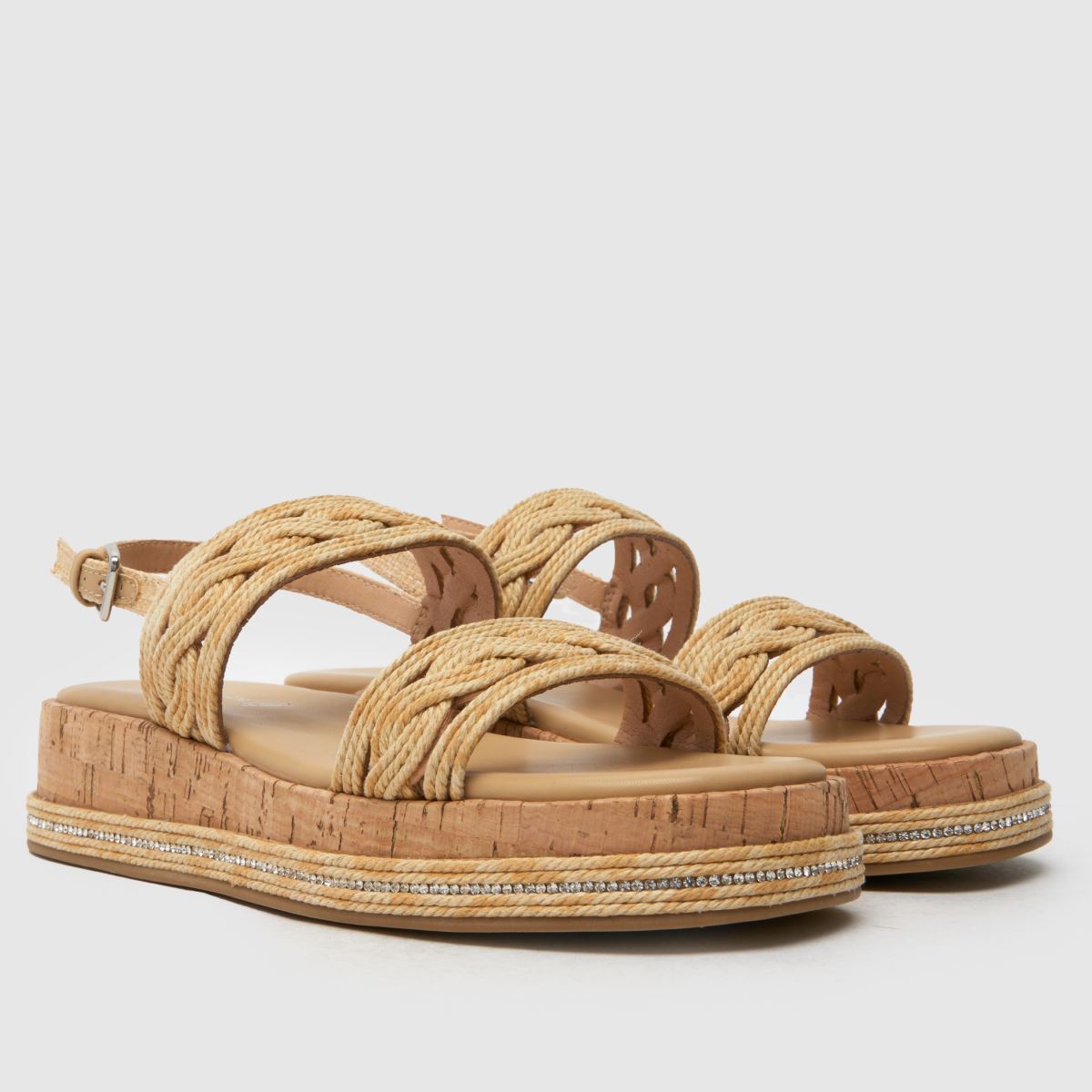 schuh Tefia Platform Girls Youth in Natural schuh Tefia Platform 1