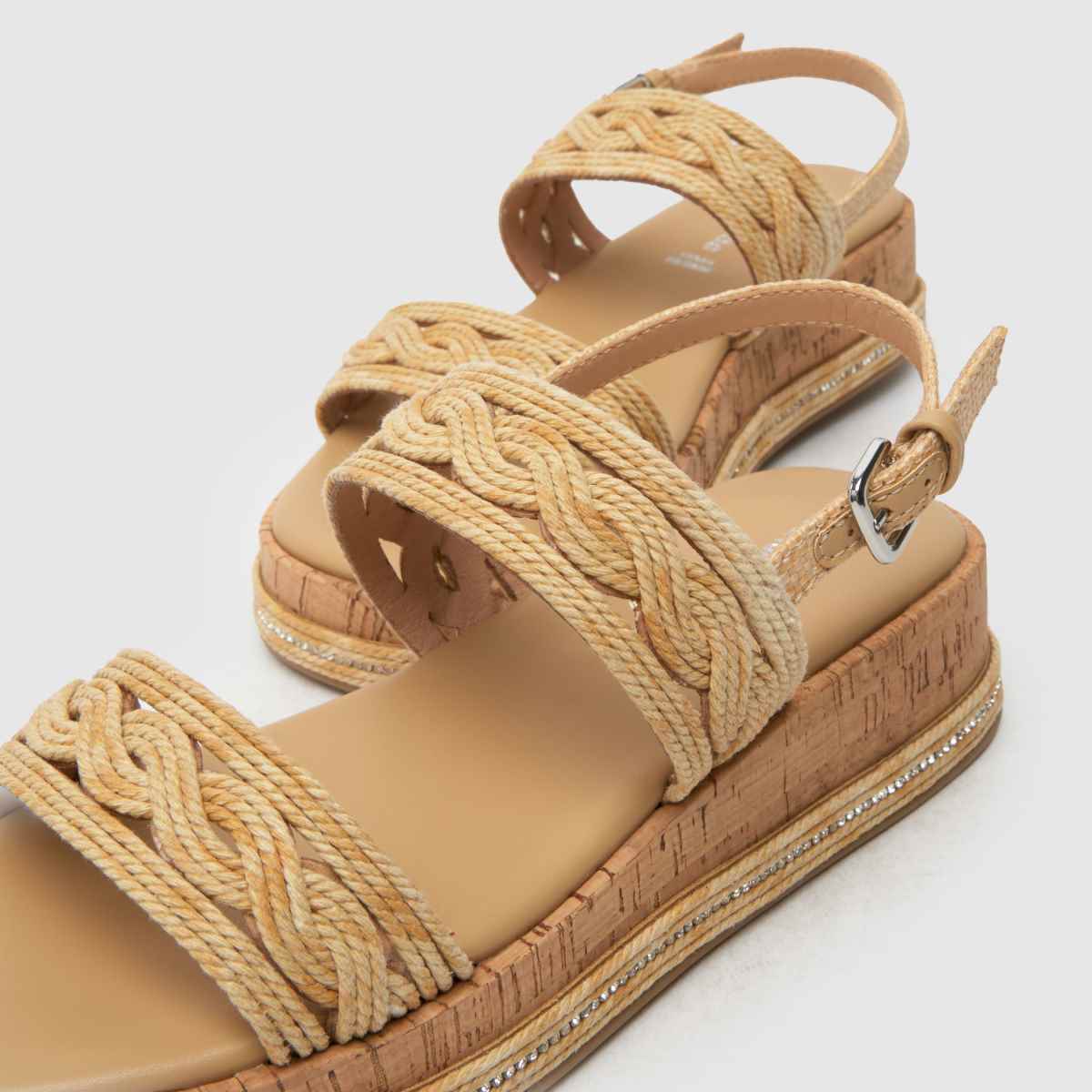 schuh Tefia Platform Girls Youth in Natural schuh Tefia Platform 7