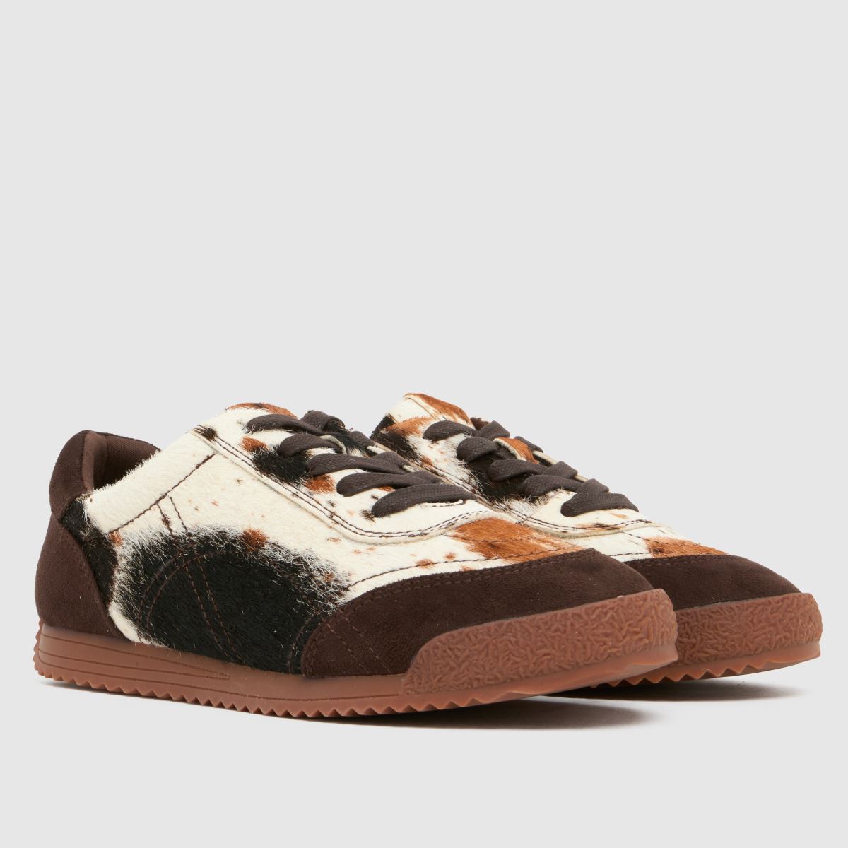 schuh Margot Leather Gum Sole Girls Youth in Beige & Brown schuh Margot Leather Gum Sole 1