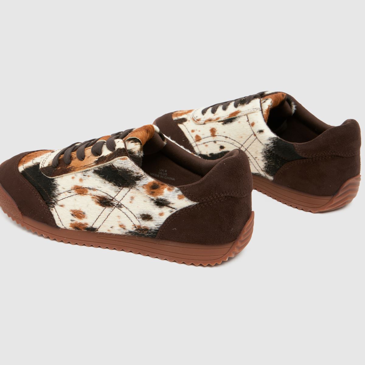 schuh Margot Leather Gum Sole Girls Youth in Beige & Brown schuh Margot Leather Gum Sole 7