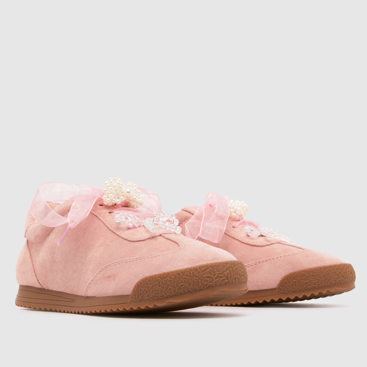 schuh Mitten Charm Girls Youth in Pale Pink schuh Mitten Charm 1