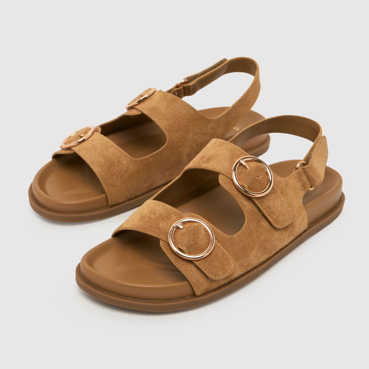 schuh Twist Footbed Girls Youth in Tan schuh Twist Footbed 4