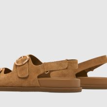 schuh Twist Footbed Girls Youth in Tan schuh Twist Footbed,4 of 4