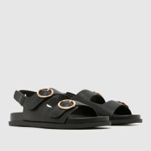 schuh Twist Footbed Girls Youth in Black schuh Twist Footbed,2 of 4
